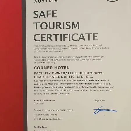 Ξενοδοχείο Corner Laleli